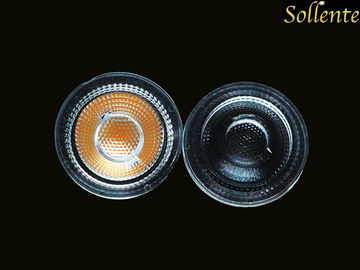 Custom 93% Transmittance Clear COB LED Lens / 38 degree Spot Light Lens