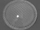 10 watts om de Duidelijke LEIDENE Optische Convexe Lens van Plano 38 Mm 60 Graad