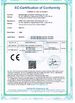 China Sollente Opto-Electronic Technology Co., Ltd certificaten
